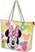 Karactermania Disney Minnie Mouse Fruit Strandtas met Rits Boodschappentas Wit