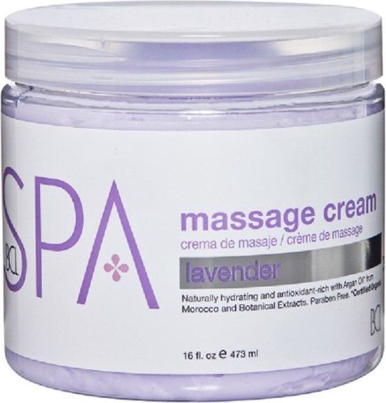 BCL SPA Massage Cream Lavender+Mint - 473 ml