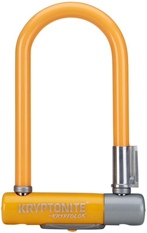 Kryptonite KryptoLok 2 Mini-7 U-Lock - Orange - 2019