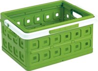Sunware Square Vouwkrat - 24L - Groen - 43,5 x 31 x 21,3 cm