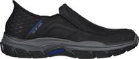 Skechers Respected - Elgin Herren Slipper Schwarz Leder