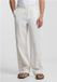 Urban Classics Loose Cotton Linen Broek M Creme