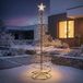 ECD Germany LED-kerstboom met lichtslinger, 180 cm, 640 LED’s warmwit