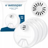 Wessper 3x Actitex schijffilter voor Wessper Activemax, geschikt voor 0,5 liter en 500 ml flessen