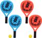 Johntoy Padelracket-set 2 rackets, bal, hoes