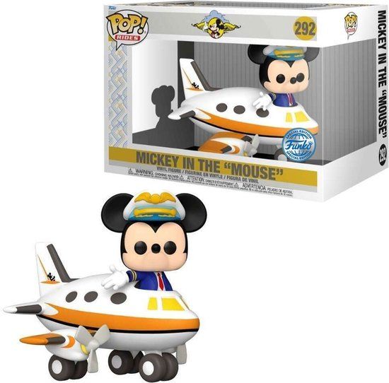 Funko POP! Rides: Disney - Mickey in the Mouse D23 Expo - Action Figure
