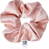 Sister Young LILU Satijnen haarelastiek - maat L, zacht voor het haar, anti-kroes, elegante haaraccessoires voor dames (champagne)