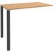 Table haute Gaya 2 pieds L120xH105xP60 cm