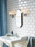Steady Lighting Landelijke Wandlamp Metaal Zilver