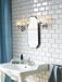 Steady Lighting Landelijke Wandlamp Metaal Zilver