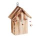 Relaxdays lieveheersbeestjeshotel, nestkastje voor insecten, tuin, balkon & meer, 4 ingangssleuven, dennenhout, natuur