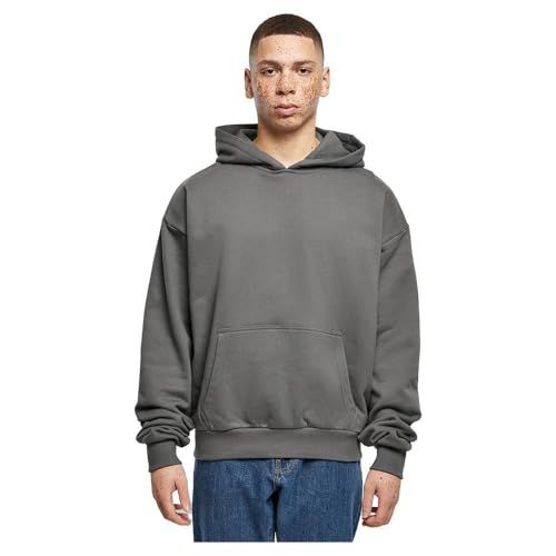 Build Your Brand Herentrui met capuchon Ultra Heavy Cotton Box Hoody - magnet - XS