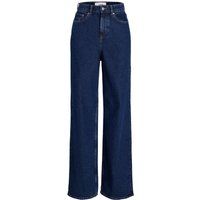 JJXX High Waist Wide Leg Jeans - Dark Blue Denim