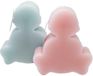 Ozo kaarsen Ozo kaars baby vorm Bleu cadeau de naissance