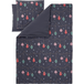 LIVARNO® Housse de couette microfibre satin, 240 x 220 (Bleu)