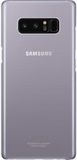 Merkloos Samsung Note 8 Clear Cover - Paars