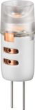Wentronic LED Compact Lamp - 1.2 W - G4 - Warm wit licht