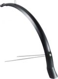 Eurofender Voorspatbord 28" - Onzichtbare Bevestiging - Mat Zwart - 51 mm Breed
