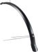 Eurofender Voorspatbord 28" - Onzichtbare Bevestiging - Mat Zwart - 51 mm Breed