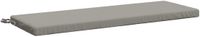 vidaXL Bankkussen SOEST 100% Polyester Grijs 100 x 40 x 5 cm