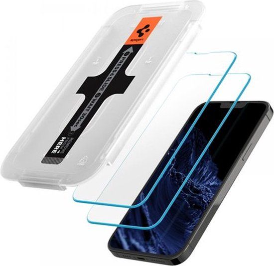 Spigen tR EZ Fit Screenprotector - iPhone 13 Pro Max - 2 stuks