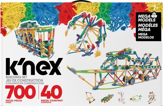 K'NEX Classic Bouwset 40 Modellen, 700dlg.