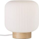 Nordlux Milford Lampe de table - Ø20cm - E27 - Brun/Blanc