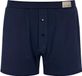 Sloggi Men GO Natural Boxer Short Heren Onderbroek - Maat S - ORBIT BLUE