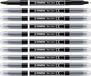 Stabilo Trio 2 in 1 Viltstift - Zwart - Doos 10 stuks