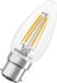 Osram LED-lamp Ster kaarsvorm B40 filament, 2700 K warm wit, 3,4 W, B22d, helder, 470 lm, 15.000 h