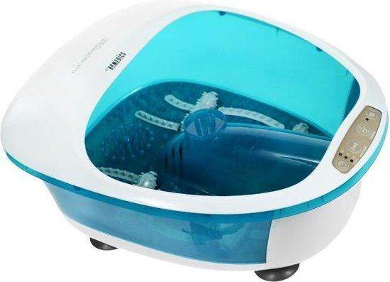 Homedics Elle Macpherson Deluxe Foot Bubble Bath - ELMFS-250-EU - Blue/White