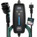 Masterplug EV-Oplaadkabel voor Elektrische en Hybride Voertuigen, 10 Meter, Modus 2, Schuko EU-Stekker naar Type 2 Autolader, 3,6 kW, 16 A, EVCM221610G/EU