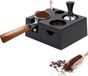 Station de tassage pour expresso, 51-58mm, Noir, ABS, Antidérapant