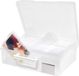 Boîte de rangement de grande taille sans marque avec étiquettes pour 1600 photos 4R - Multifonctionnel - Organisateur de photos