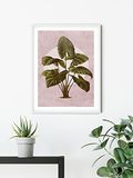 Komar Muurafbeelding - Créatures Végétales - Grootte: 30 x 40 cm - Poster, kunstdruk, decoratie, woonkamer, slaapkamer (zonder lijst)