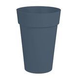 EDA - Bloempot hoge vaas Toscaanse Ø 46 cm - volume 67 l - Ø 46 x H 65 cm - jeansblauw