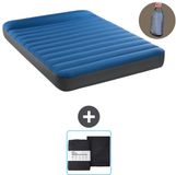 Intex Luchtbed - Twijfelaar - 137 x 191 x 22 cm - Blauw