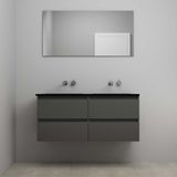On Line Badkamermeubelset - 120 cm - Mat Antraciet