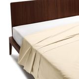 Guzzini Classic Beddengoed voor tweepersoonsbed, katoen, 240 x 280 cm, 100% percale, Oeko-Tex gecertificeerd, fris en ademend, zacht en duurzaam