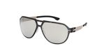 Ic!berlin Flx_s04 Ic0008 Lunettes de soleil homme noir pilote gris 61mm