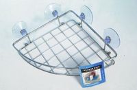 Lifetime Bath & Shower Douche rekje met zuignap chroom zilverkleurig