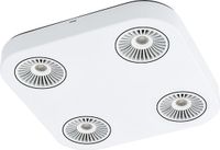 EGLO Montale - 4-lichts LED Plafondspot - Wit/Zwart