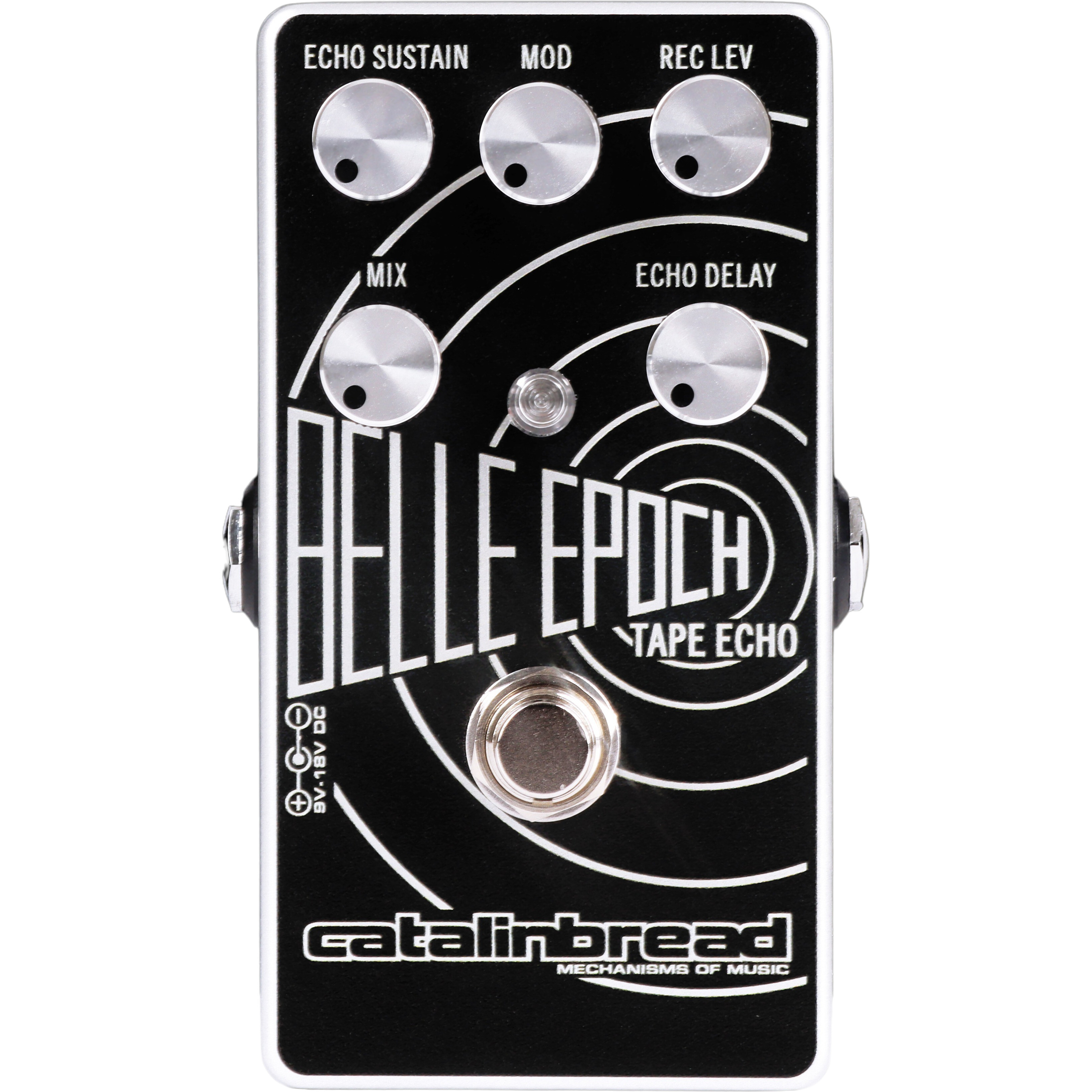 Catalinbread Belle Epoch Tape Echo - Black on Silver