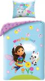 Gabby's Poppenhuis Gabby's Dollhouse dekbedovertrek Way to Grow - 140 x 200 cm - Katoen - 70 x 90 cm
