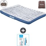 Bestway Luchtbed - 2-Persoons - 152 x 203 x 30 cm - Blauw - Inclusief Pomp
