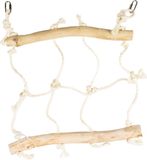 Duvoplus Klimnet met Java Hout S - 40x35x3cm Bruin