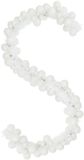 vidaXL - Kerstbal - Guirlande - LED's - Wit - 186 cm - Polystyreen
