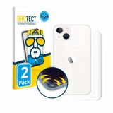 BROTECT - Screenprotector voor Apple iPhone 13 (Achterkant) - 2 Stuks