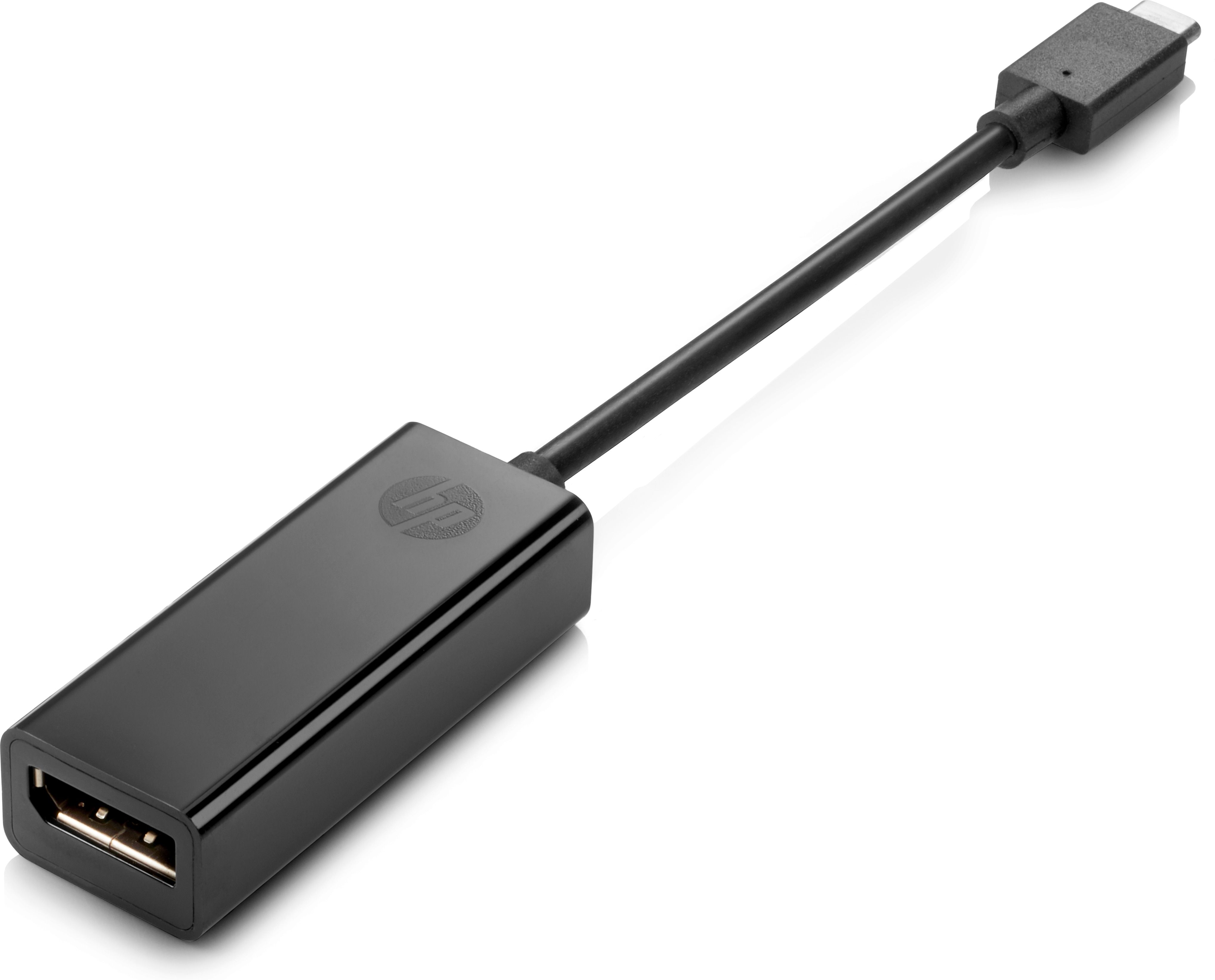 HP USB-C naar DisplayPort Adapter - Zwart