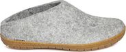 Glerups Slipper met rubber zool-Grijs-39